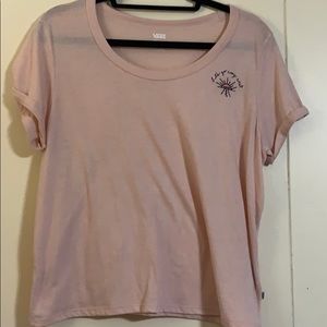 Pink Vans baby doll T-Shirt ✨